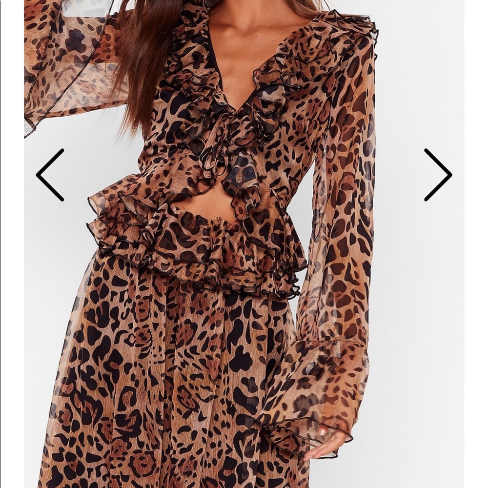 Leapard dress